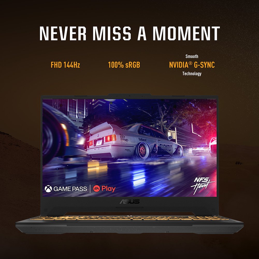 ASUS TUF Gaming A15 FA506NCR-HN015W AMD Ryzen™ 7 7435HS Laptop 39.6 cm (15.6") Full HD 16 GB DDR5-SDRAM 1 TB SSD NVIDIA GeForce RTX 3050 Wi-Fi 6 (802.11ax) Windows 11 Home Black - Image 6