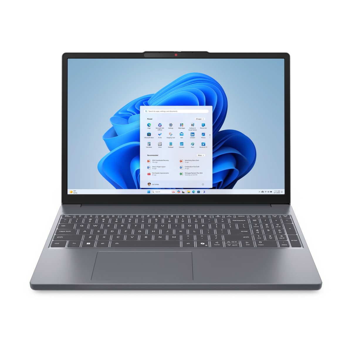 Lenovo IdeaPad Slim 3 15IRH10 Intel® Core™ i7 i7-13620H Laptop 38.9 cm (15.3") WUXGA 24 GB DDR5-SDRAM 1 TB SSD Wi-Fi 7 (802.11be) Windows 11 Home English Grey