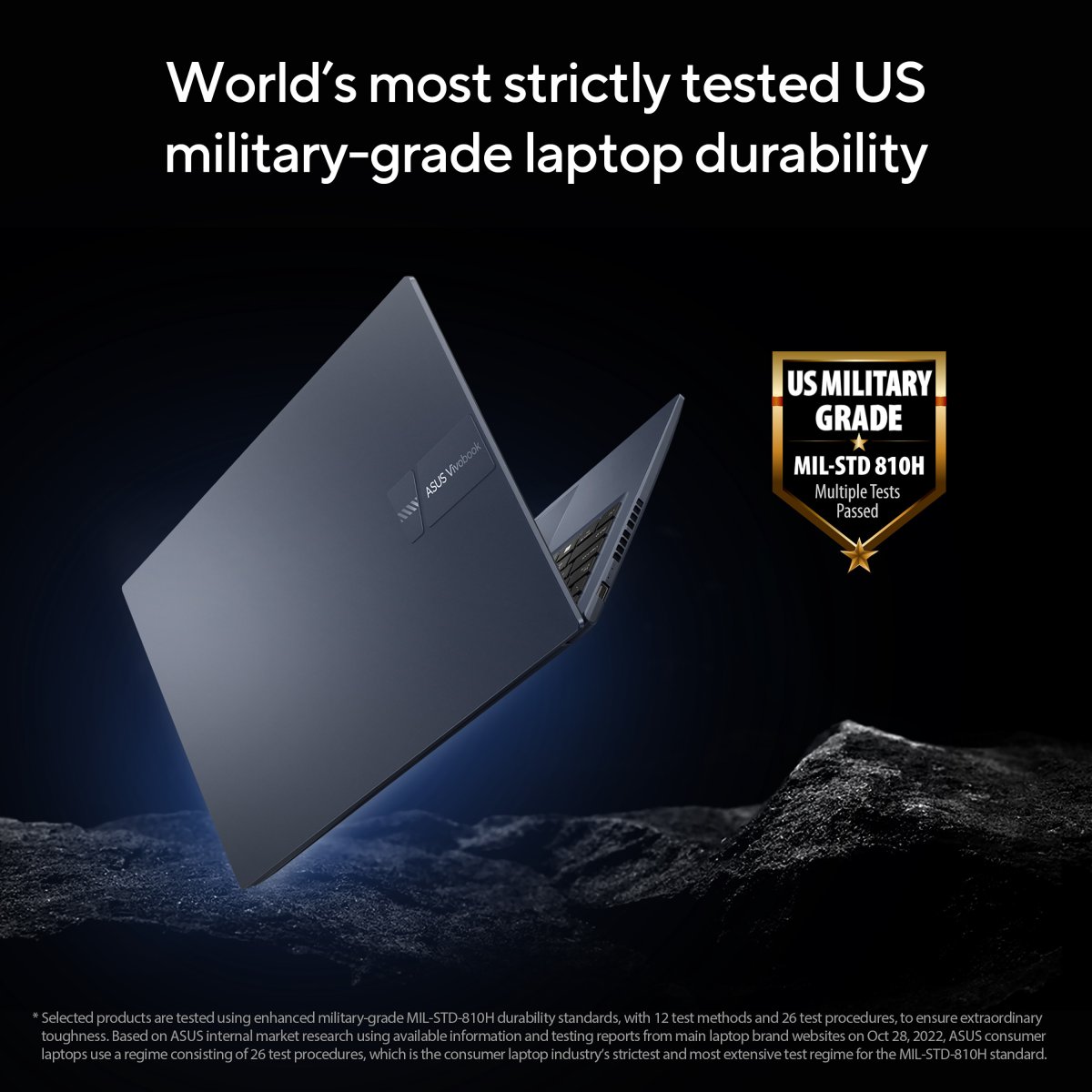 ASUS Vivobook 15 M1502YA-NJ397W AMD Ryzen™ 5 7430U Laptop 39.6 cm (15.6") Full HD 8 GB DDR4-SDRAM 512 GB SSD Wi-Fi 6E (802.11ax) Windows 11 Home Blue - Image 14