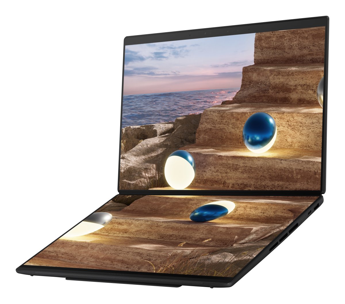ASUS Zenbook Duo UX8407AA-SN102W Intel Core Ultra X9 388H Laptop 35.6 cm (14") Touchscreen 3K 32 GB LPDDR5x-SDRAM 1 TB SSD Wi-Fi 7 (802.11be) Windows 11 Home Grey - Image 11