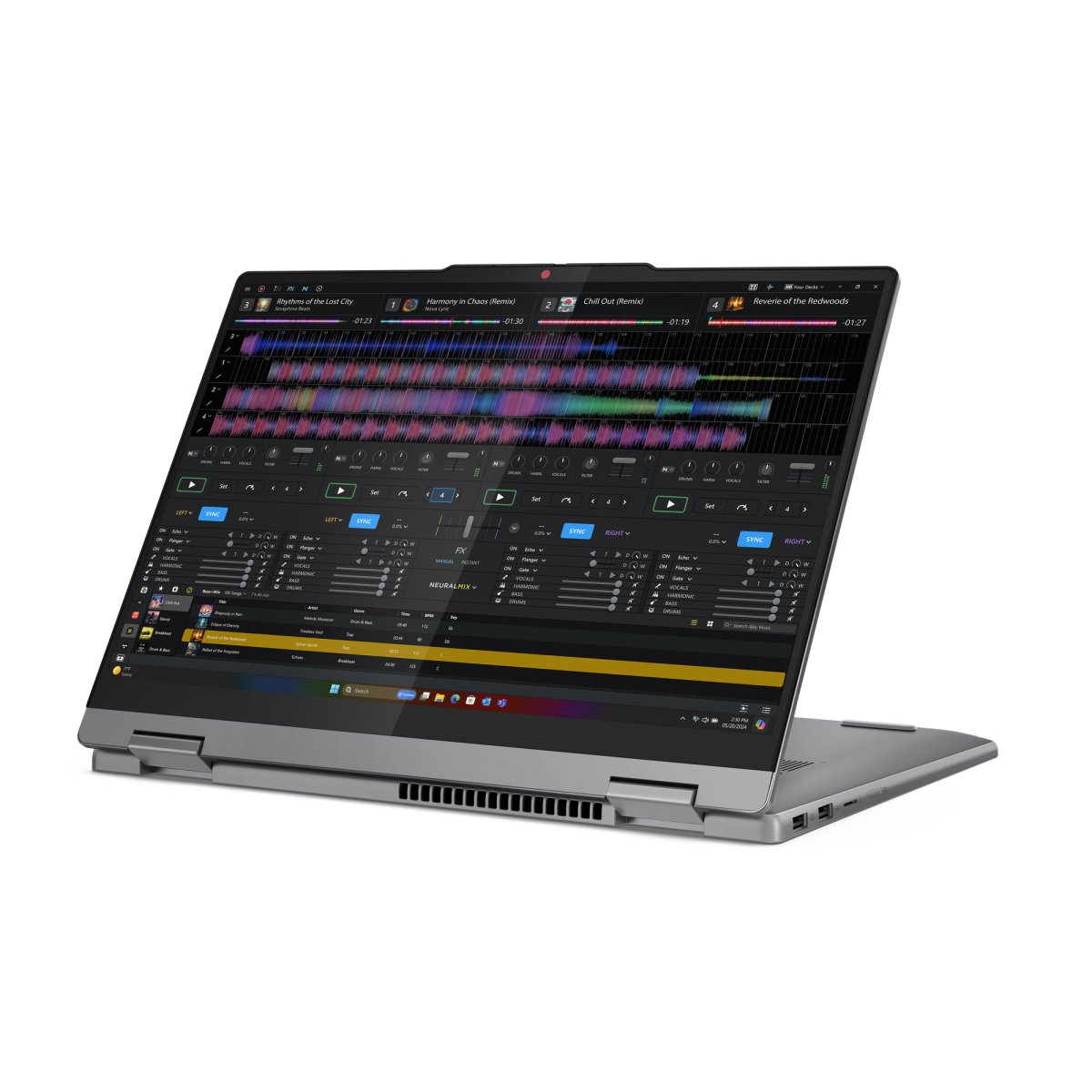 Lenovo IdeaPad 5 2-in-1 14Q8X9 Copilot+ PC Snapdragon X1-26-100 Hybrid (2-in-1) 35.6 cm (14") Touchscreen WUXGA 16 GB LPDDR5x-SDRAM 1 TB SSD Wi-Fi 7 (802.11be) Windows 11 Home English Grey - Image 10