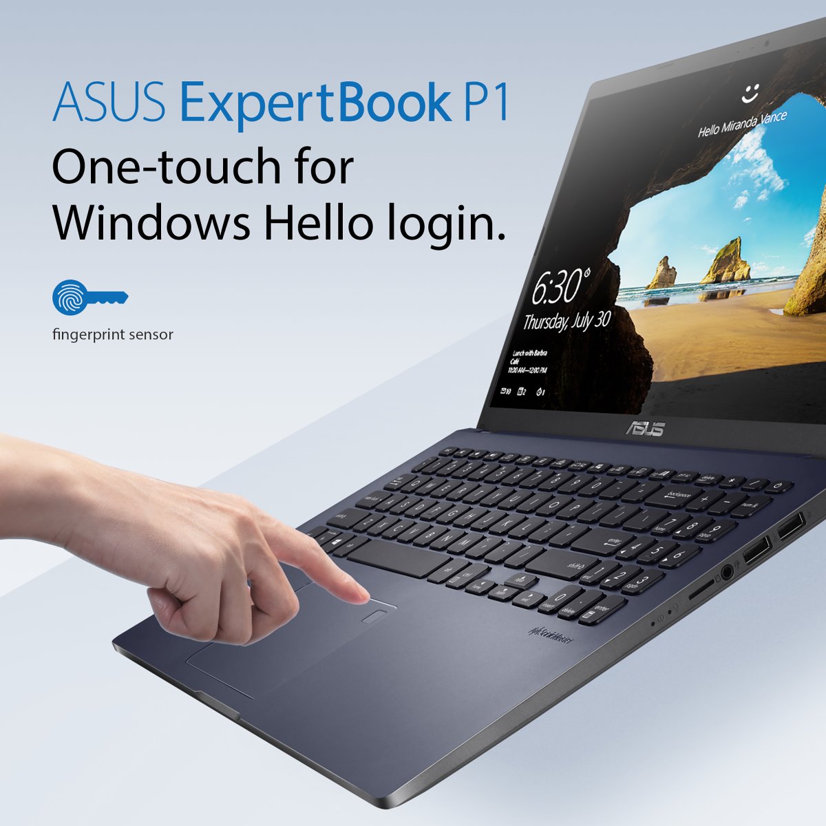 ASUS ExpertBook P1 P1503CV-i582X Intel® Core™ i5 i5-13420H Laptop 39.6 cm (15.6") Full HD 8 GB DDR5-SDRAM 256 GB SSD Wi-Fi 6 (802.11ax) Windows 11 Pro Grey - Image 20