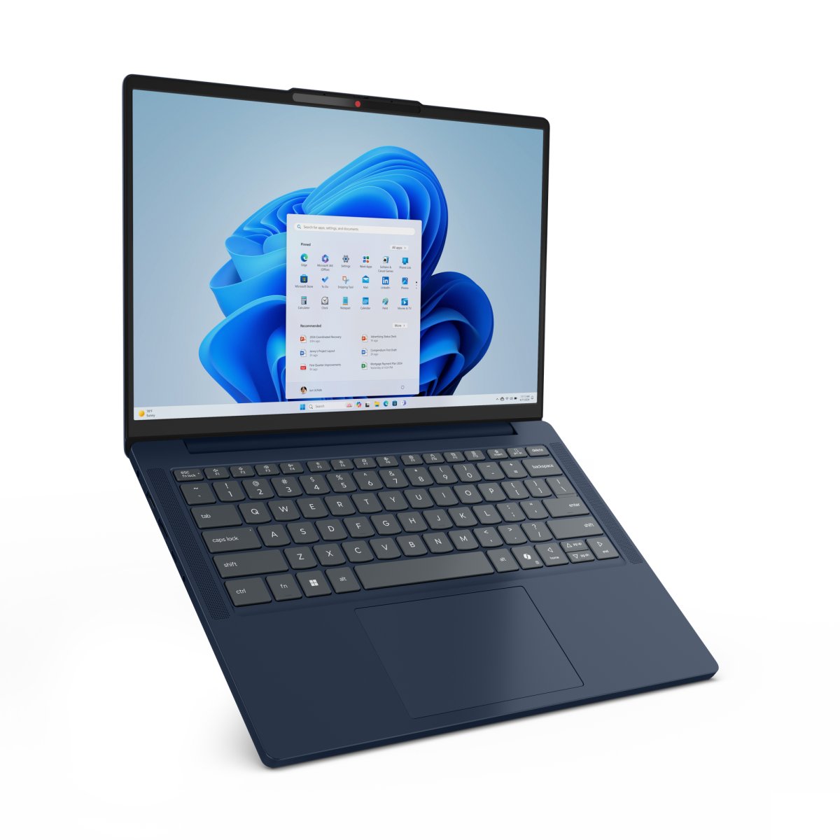 Lenovo IdeaPad Slim 3 14ARP10 AMD Ryzen™ 7 Laptop 35.6 cm (14") WUXGA 8 GB DDR5-SDRAM 512 GB SSD Wi-Fi 7 (802.11be) Windows 11 Home in S mode English Blue - Image 3