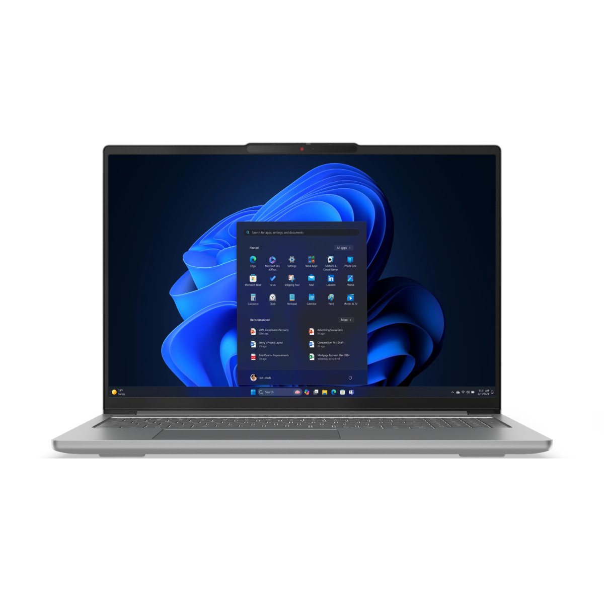 Lenovo IdeaPad Pro 5 16IAH10 Intel Core Ultra 5 225H Laptop 40.6 cm (16") 2.8K 32 GB LPDDR5x-SDRAM 1 TB SSD Wi-Fi 7 (802.11be) Windows 11 Home English Grey - Image 6