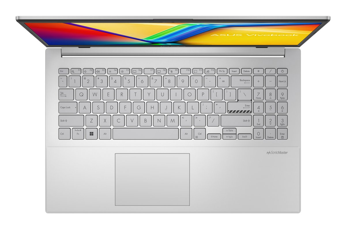 ASUS Vivobook Go 15 E1504GA-BQ979WS Intel® N N100 Laptop 39.6 cm (15.6") Full HD 4 GB DDR4-SDRAM 128 GB UFS Wi-Fi 6E (802.11ax) Windows 11 Home in S mode Silver - Image 5