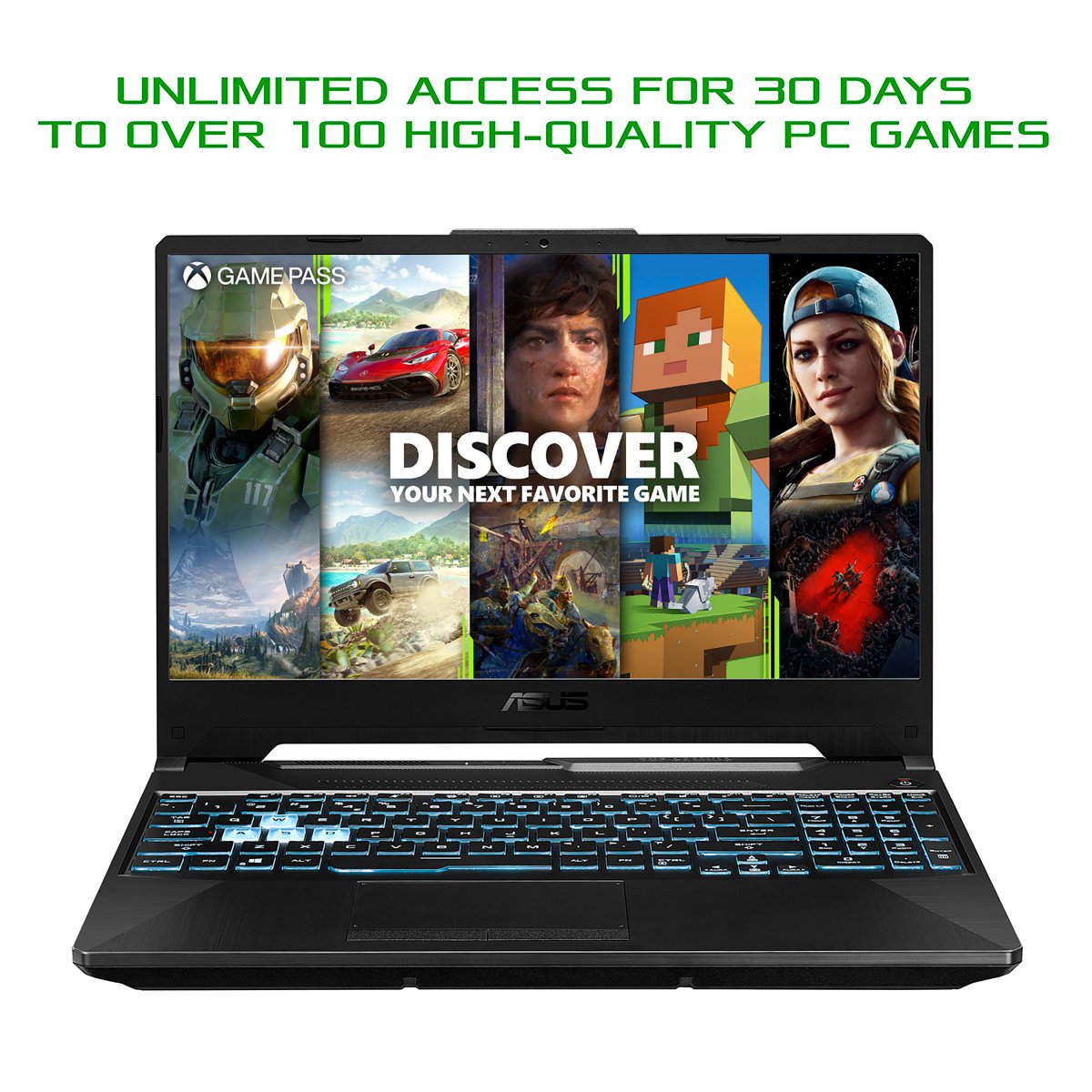 ASUS TUF Gaming A15 FA506NC-HN002W AMD Ryzen™ 5 7535HS Laptop 39.6 cm (15.6") Full HD 8 GB DDR5-SDRAM 512 GB SSD NVIDIA GeForce RTX 3050 Wi-Fi 6 (802.11ax) Windows 11 Home Black - Image 2