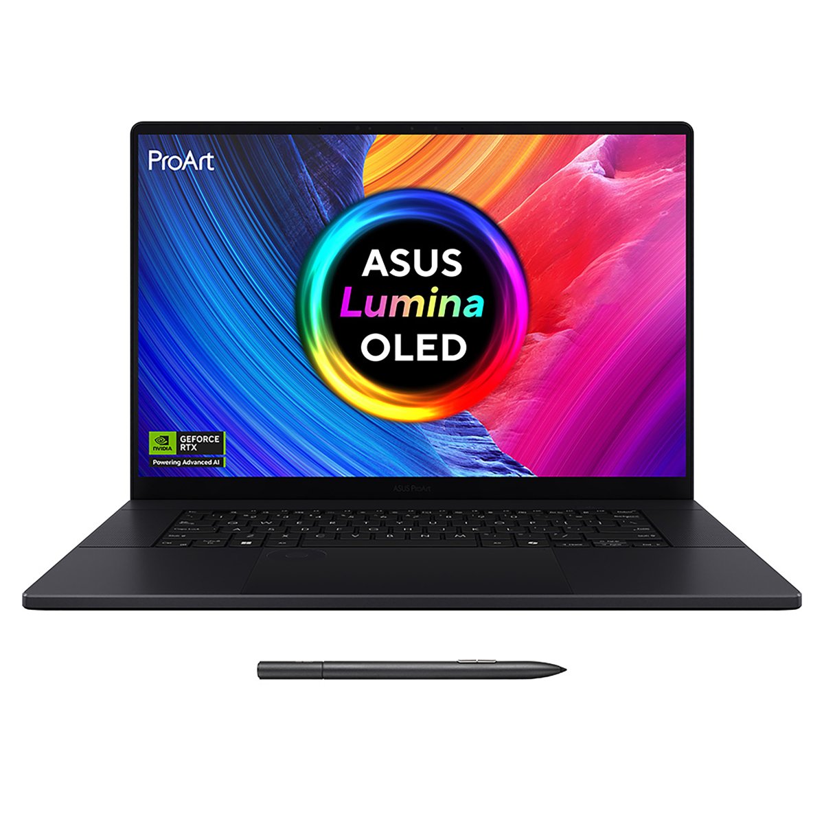 ASUS ProArt P16 H7606WP-RJ087W Copilot+ PC AMD Ryzen AI 9 HX 370 Laptop 40.6 cm (16") Touchscreen 3K 64 GB LPDDR5x-SDRAM 4 TB SSD NVIDIA GeForce RTX 5070 Wi-Fi 7 (802.11be) Windows 11 Home Black