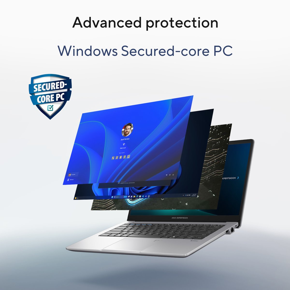 ASUS ExpertBook P1 P1403CV-i515X Intel® Core™ i5 i5-13420H Laptop 35.6 cm (14") Full HD 16 GB DDR5-SDRAM 512 GB SSD Wi-Fi 6 (802.11ax) Windows 11 Pro Grey - Image 14