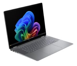 HP OmniBook X Flip 2-in-1 Laptop Next Gen AI 16-ar0000nax Copilot+ PC AMD Ryzen™ AI 5 340 40.6 cm (16") Touchscreen 2K 16 GB LPDDR5x-SDRAM 512 GB SSD Wi-Fi 6E (802.11ax) Windows 11 Home Silver