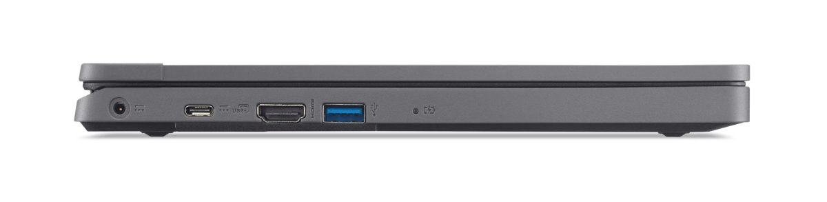 Acer TravelMate B3 Spin 11 TMB311RN-33-TCO - Flip design - Intel N-series - N100 / up to 3.4 GHz - Win 11 Pro Education - UHD Graphics - 8 GB RAM - 128 GB SSD NVMe - 11.6" IPS touchscreen 1920 x 1080 (Full HD) - Wi-Fi 6E, Bluetooth - shale black - kbd: UK - Image 6